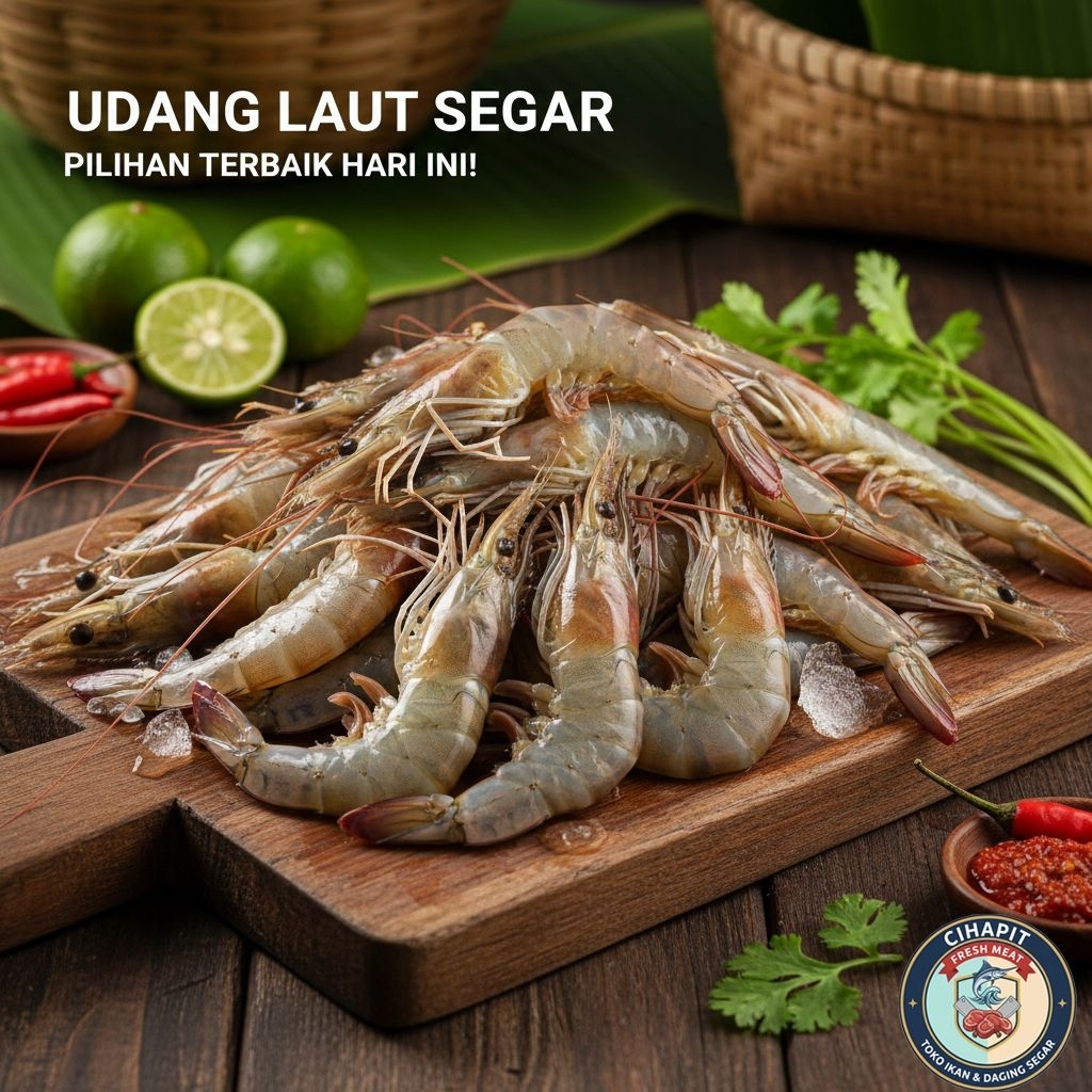 UDANG LAUT SEGAR BANDUNG @250Gram