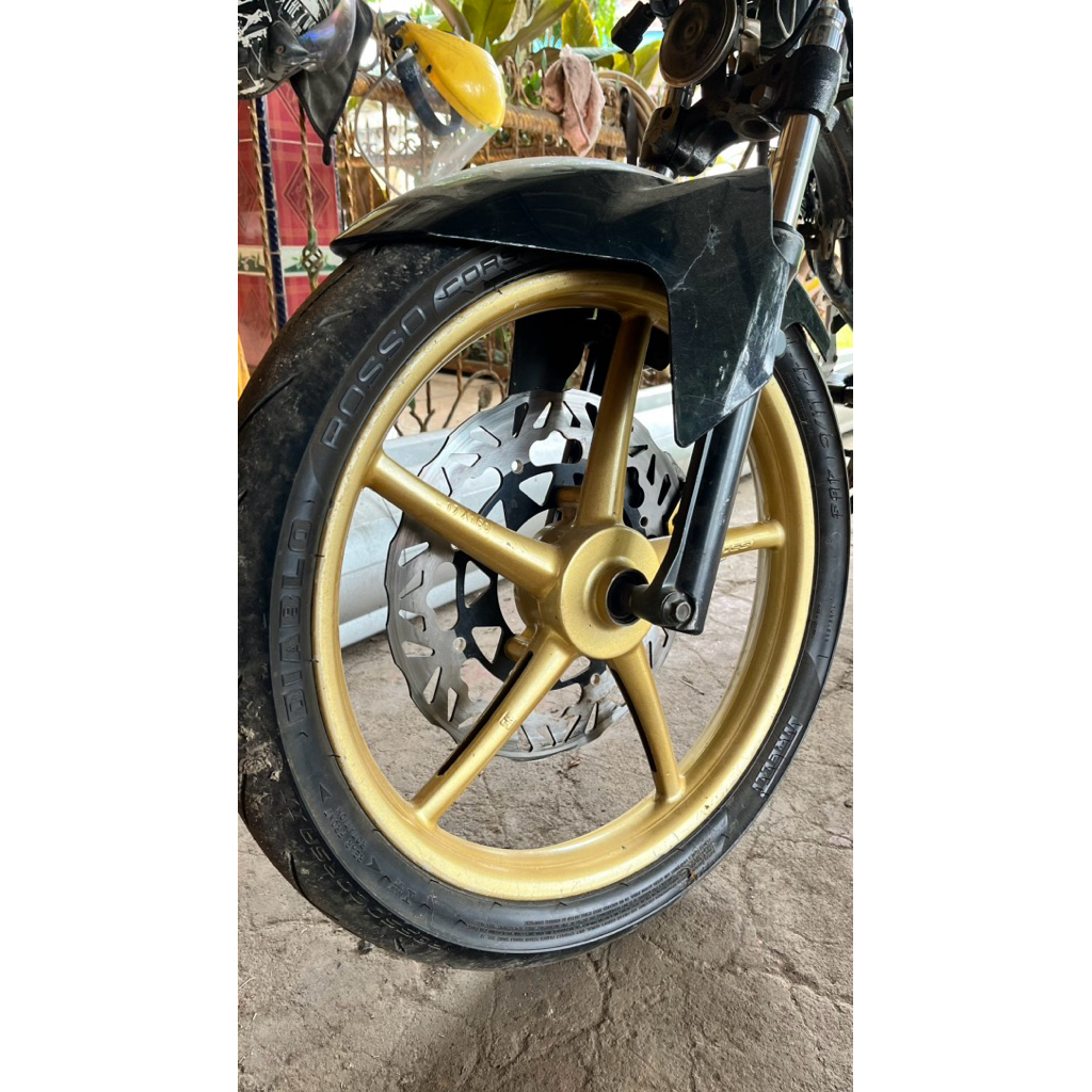 Velg V Rossi ring 17 Yamaha MX King V1 Second Berkualitas ukuran 160/185 full set ban D B