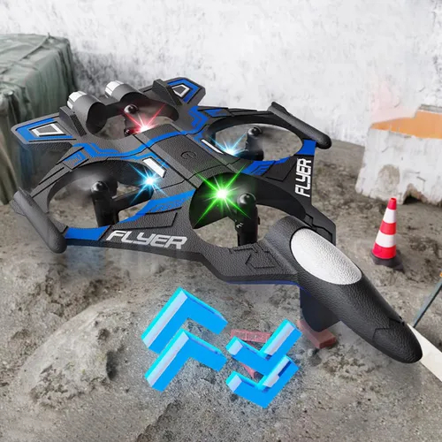 Mainan Pesawat Terbang Remote Control Anak Led Fighter Plane AirPlane Foam Rc 360° Charge