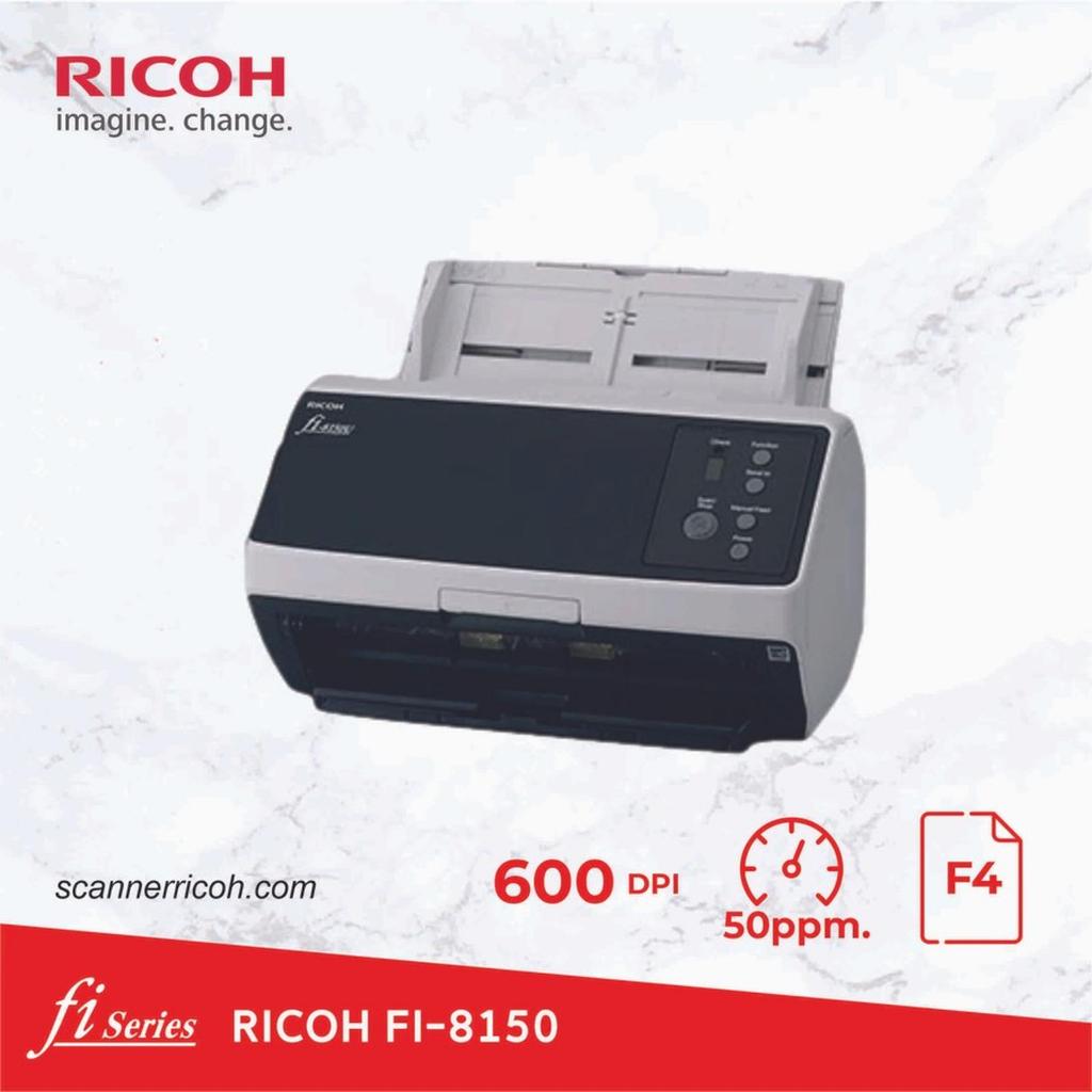 Scanner Fujitsu Ricoh Fi-8150 ADF 50ppm USB+LAN Fi8150