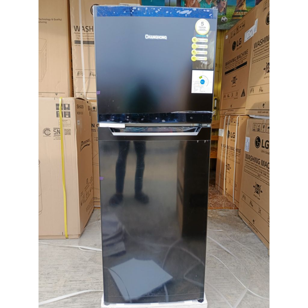 kulkas changhong 2 pintu/kulkas 2 pintu changhong crf-208