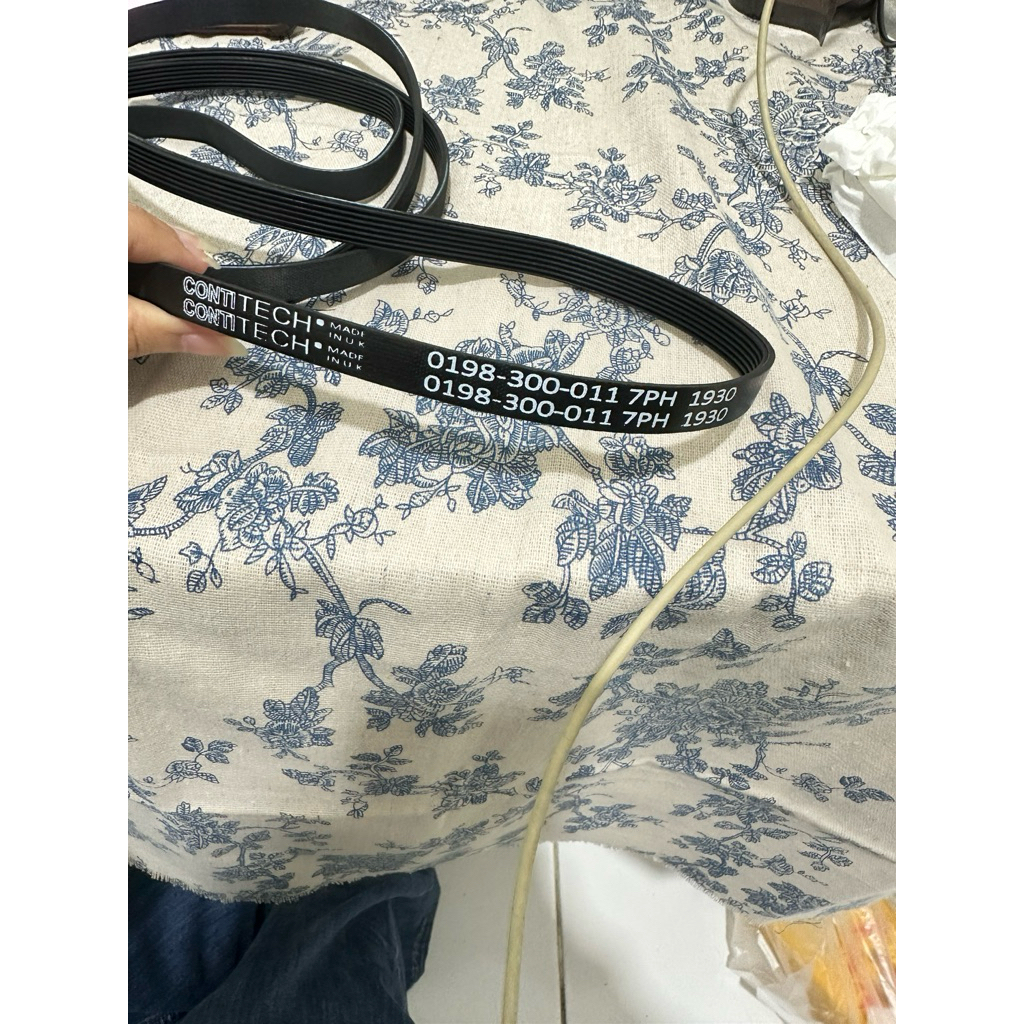 Fanbelt V Belt 7PH 1930 Vanbelt Mesin Pengering Mesin Dryer Electrolux EDV854J3WD EDV705 EDV805 EDV6