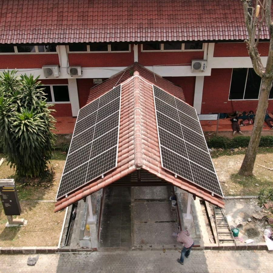 Paket Pemasangan PLTS Solar pv Inverter INSTALASI