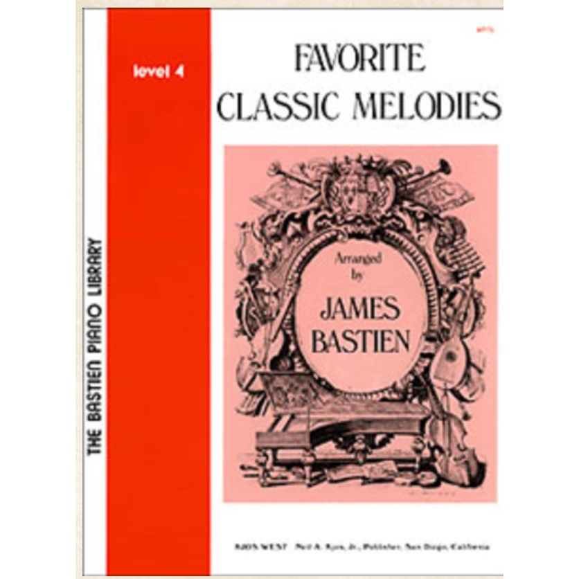 J. Bastien: Favorite Classic Melodies, Lv 4