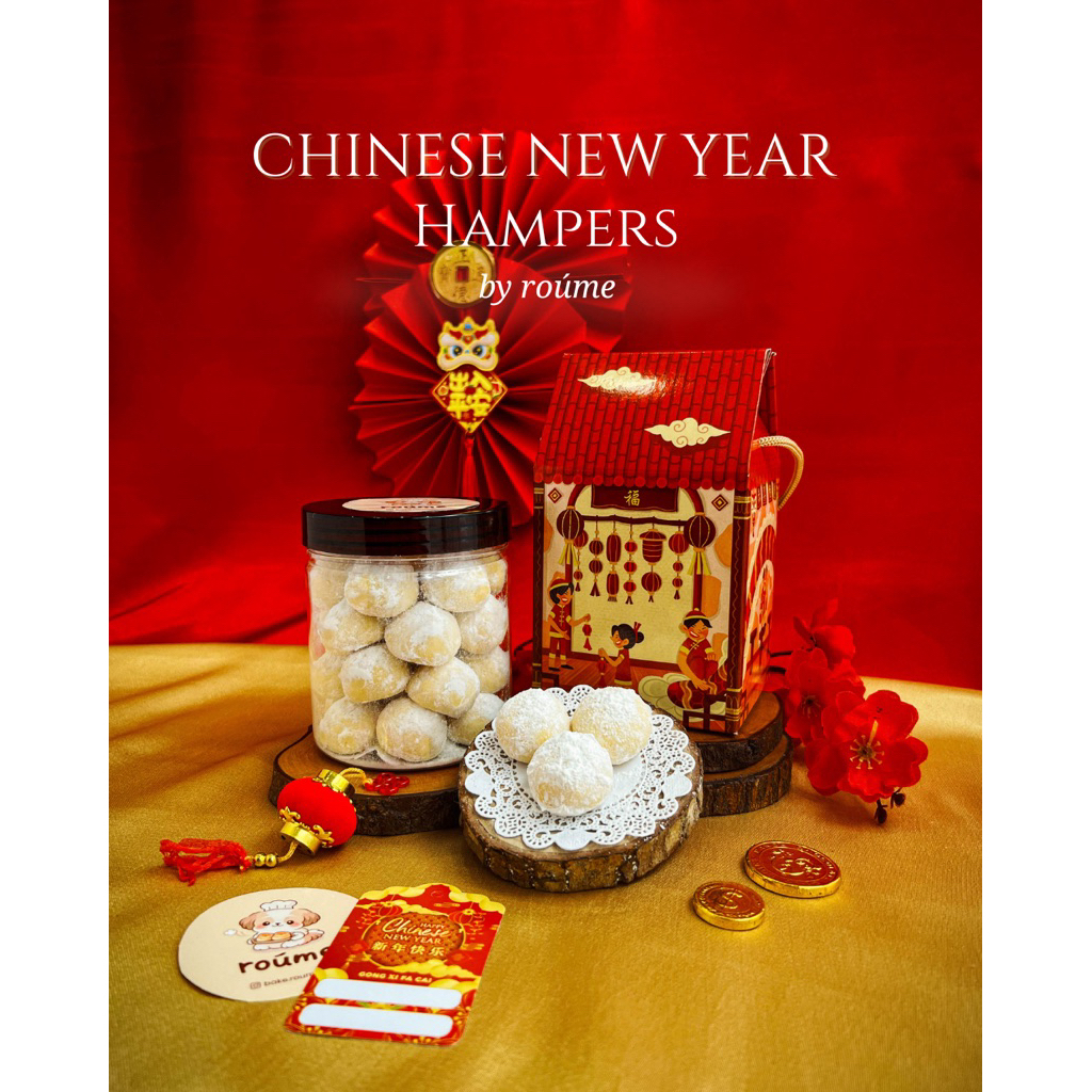 Hampers Imlek CNY 2026 Premium Medan | Kue Kering Homemade | Parcel Kue Imlek | Xiao Ji Hampers by b