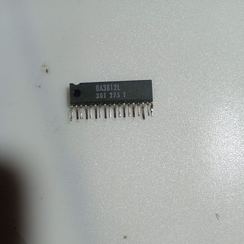 IC BA 3812 L ORI cabutan equalizer tape deck jadul