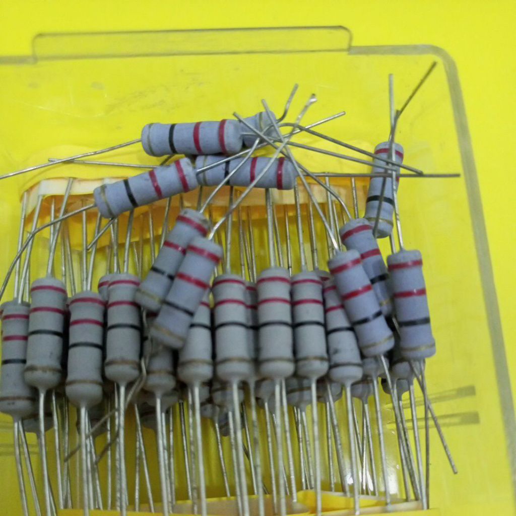 RESISTOR 22R ohm 2watt per.10pcs