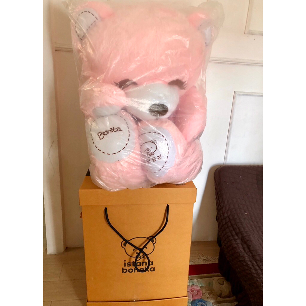 Istana Boneka [Boneka Bonita Pink Preloved ukuran 1,2 meter]
