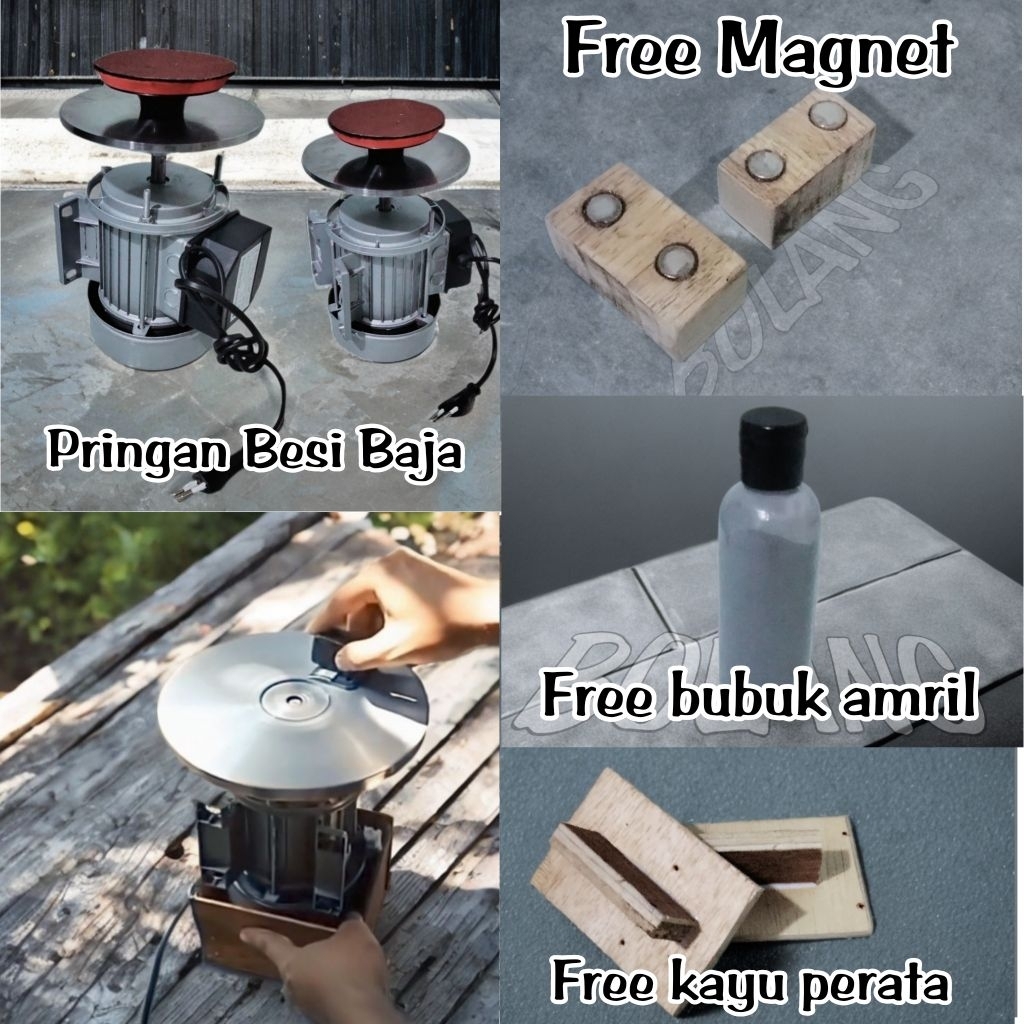 Asahan Mata Pisau Cukur Atau Clipper Bahan Besi Baja, Mesin Asah Mata Pisau Clipper Bahan Besi Baja,