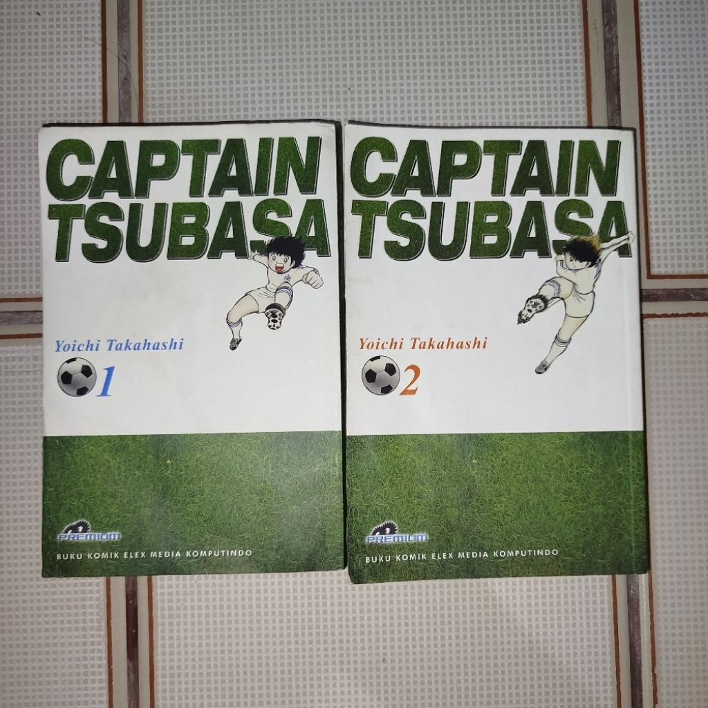 Komik Captain Tsubasa Premium vol 1 2 set kolpri