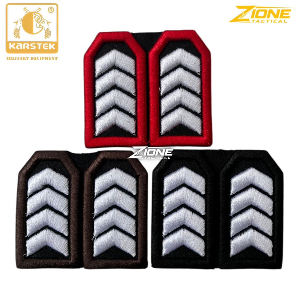 Pangkat TNI AD Serma Bordir | Tanda Pangkat Sersan Mayor | Atribut Seragam Loreng