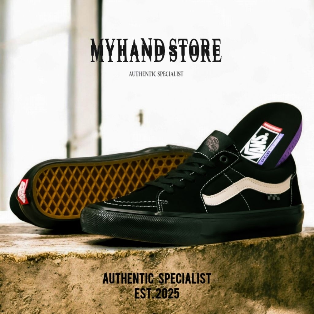 Sk8-Low Skate Marsmallow Black