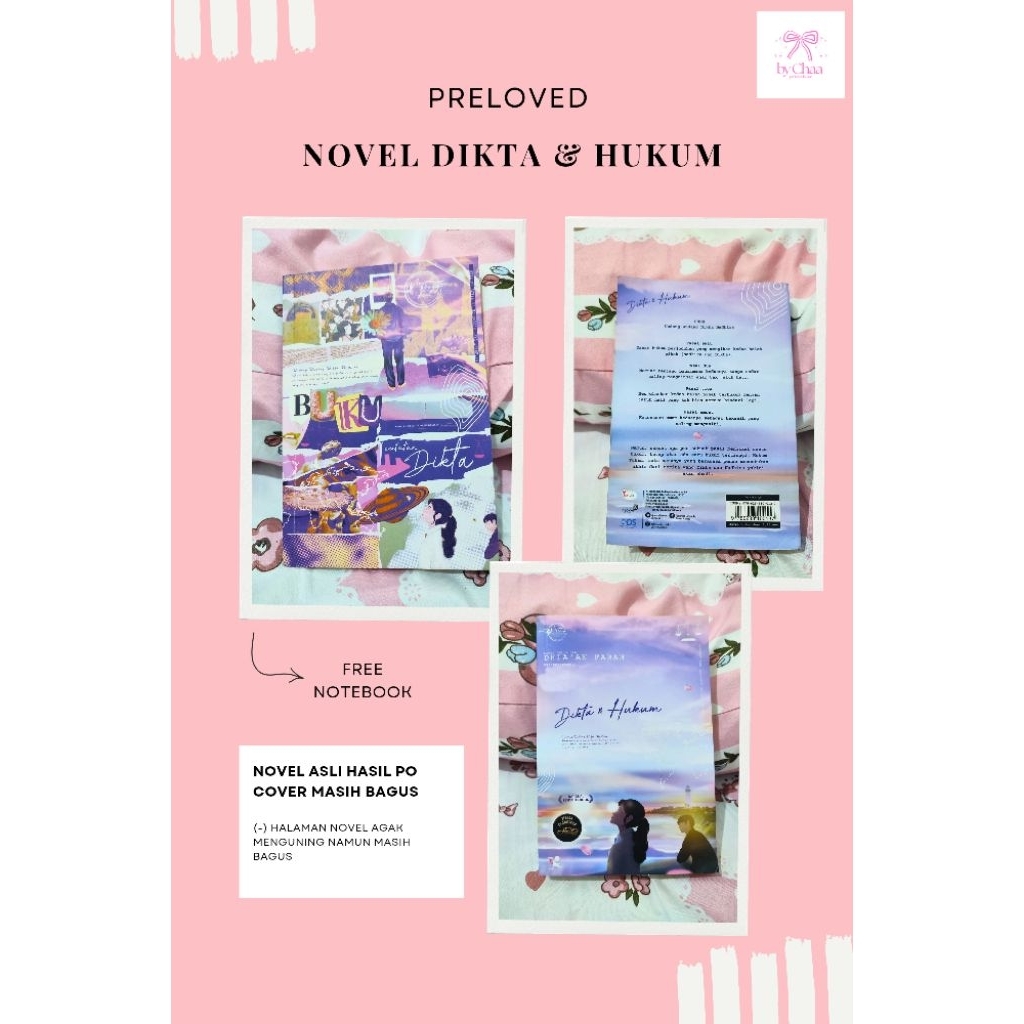 [PRELOVED] Novel Dikta & Hukum