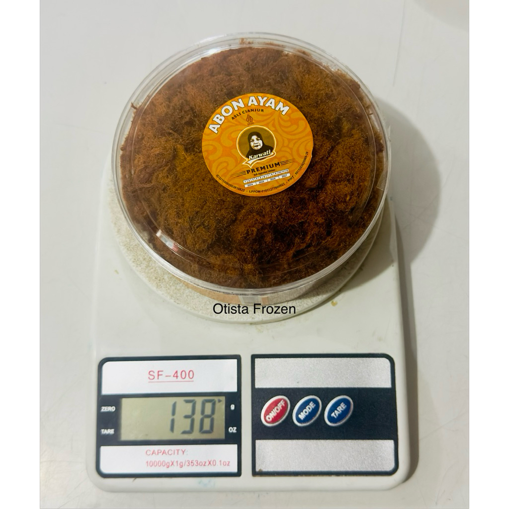 KARWATI ABON AYAM TOPLES NASTAR / ABON KARWATI