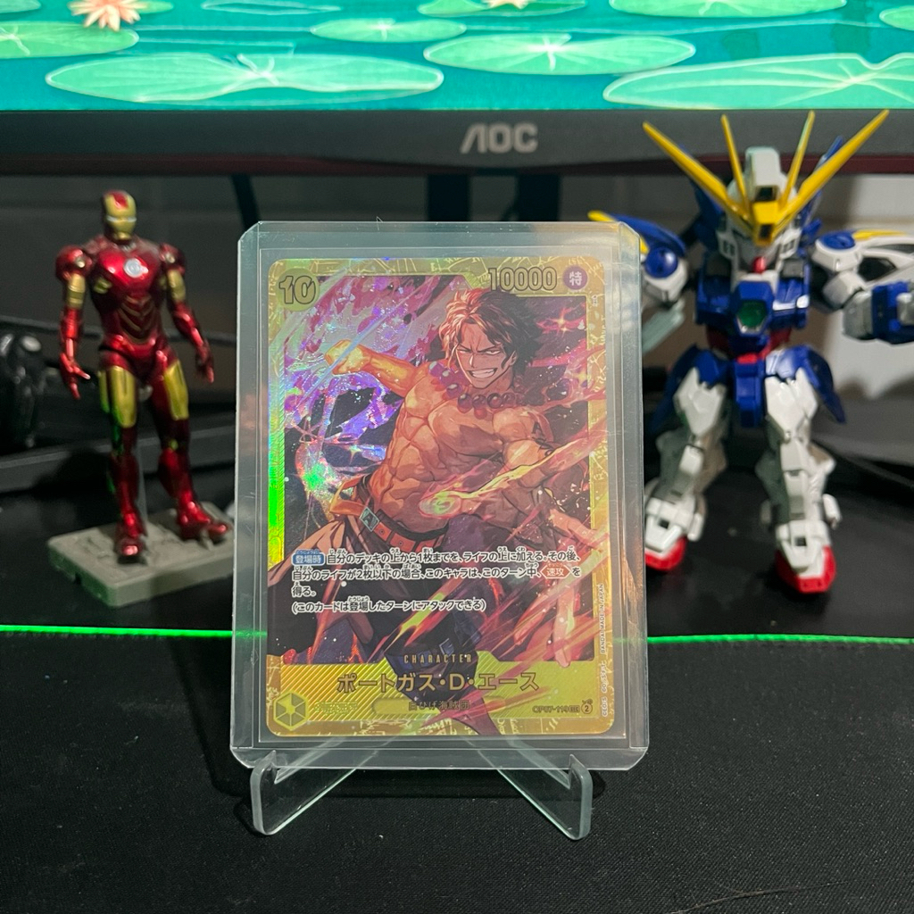 Portgas D. Ace SEC OP07-119 ONE PIECE TCG