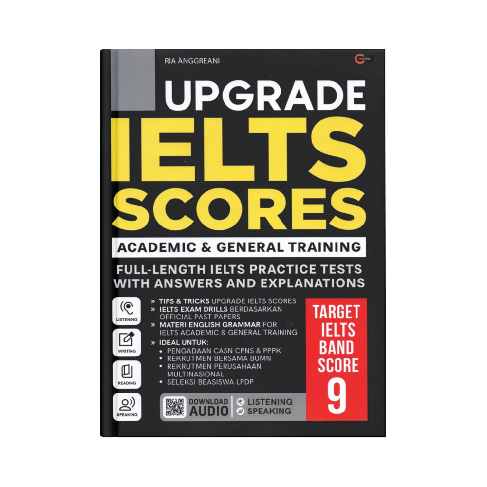BUKU UPGRADE IELTS SCORE ACADEMIC & GENERAL TRAINING