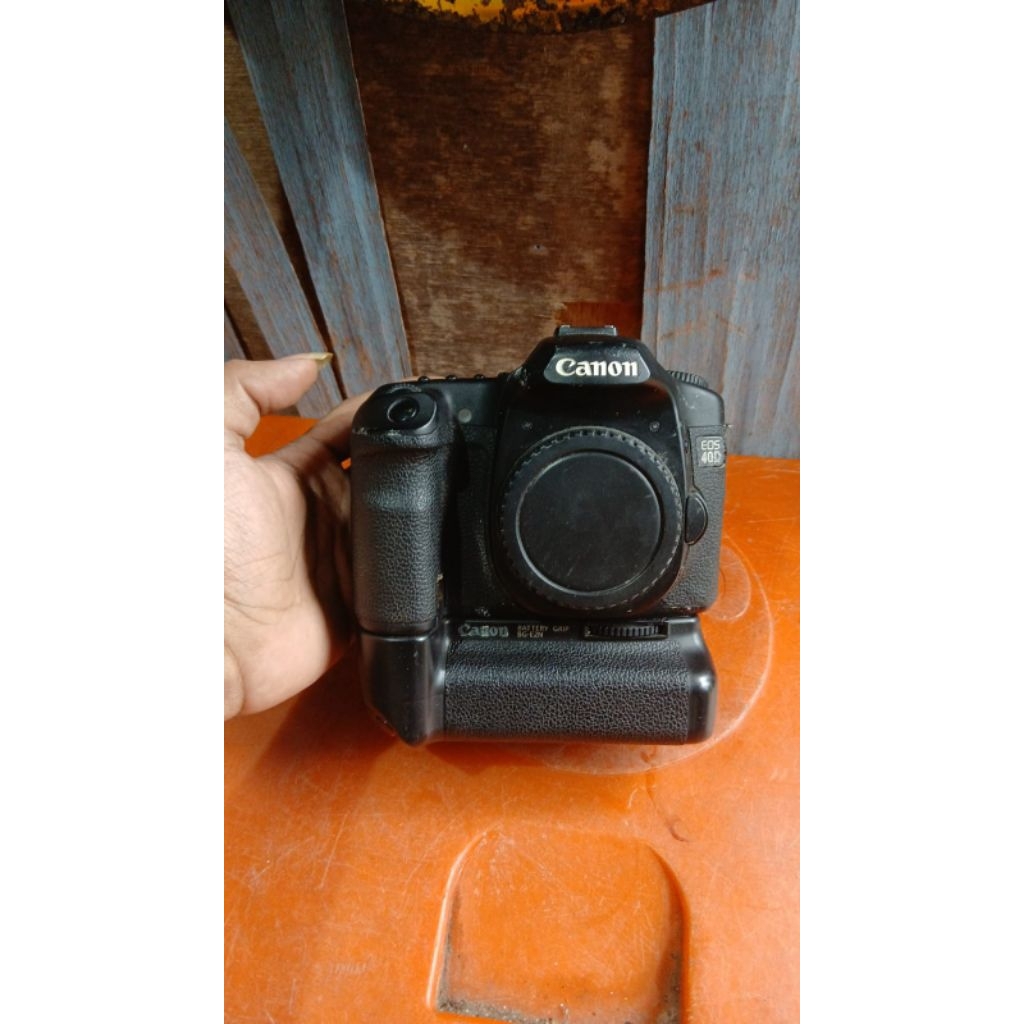 bahan kamera analog canon eos 40d 245rb jadul antik kuno lawas vintage display mati