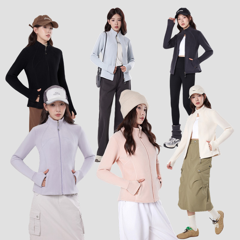 STL SLIMFIT MATCHUP SMOOTH FLEECE HIP COVER JACKET / STL