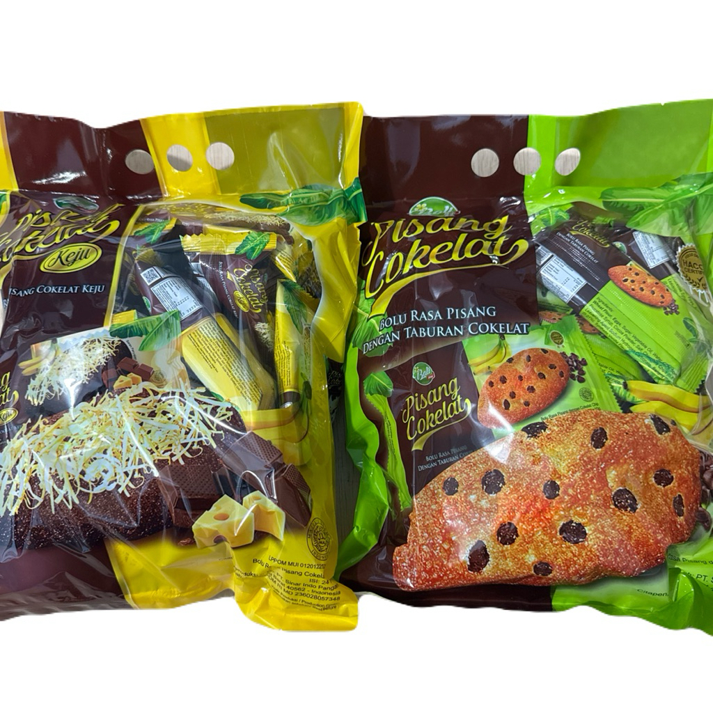Bolu pisang coklat Bali - Isi 24 Pcs bolu pisang keju