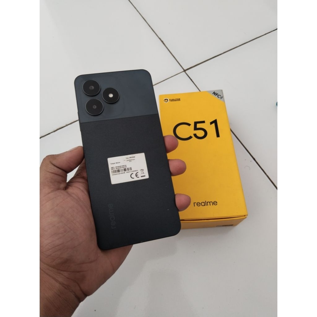 REALME C51 RAM 4/64 SECOND FULLSET