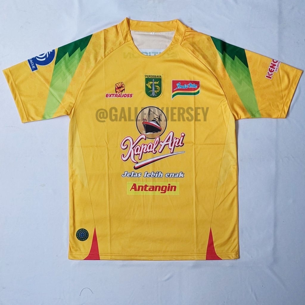 JERSEY PERSEBAYA KUNING DEWASA PRINTING BAJU BOLA PERSEBAYA KUNING PRINTING DEWASA JERSEY BOLA PERSE