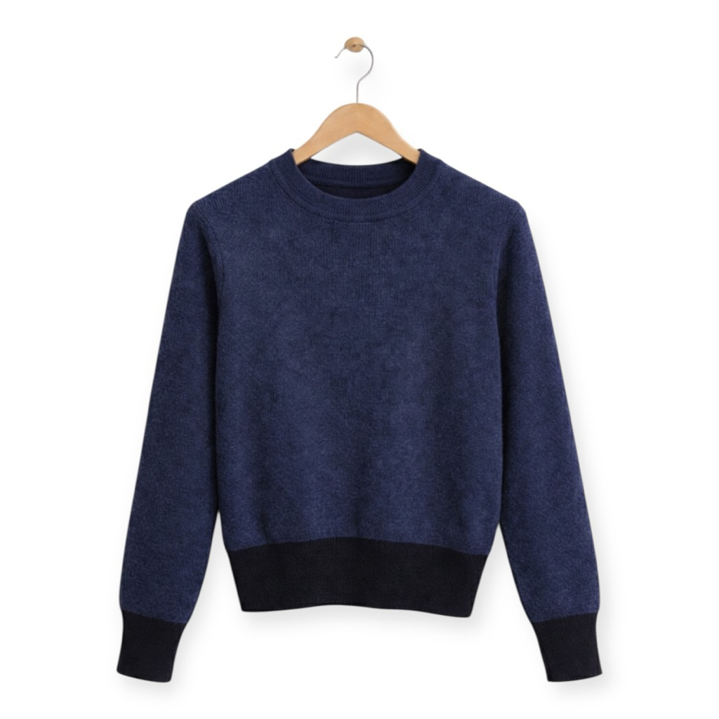 Sweater Twotone Cashmere