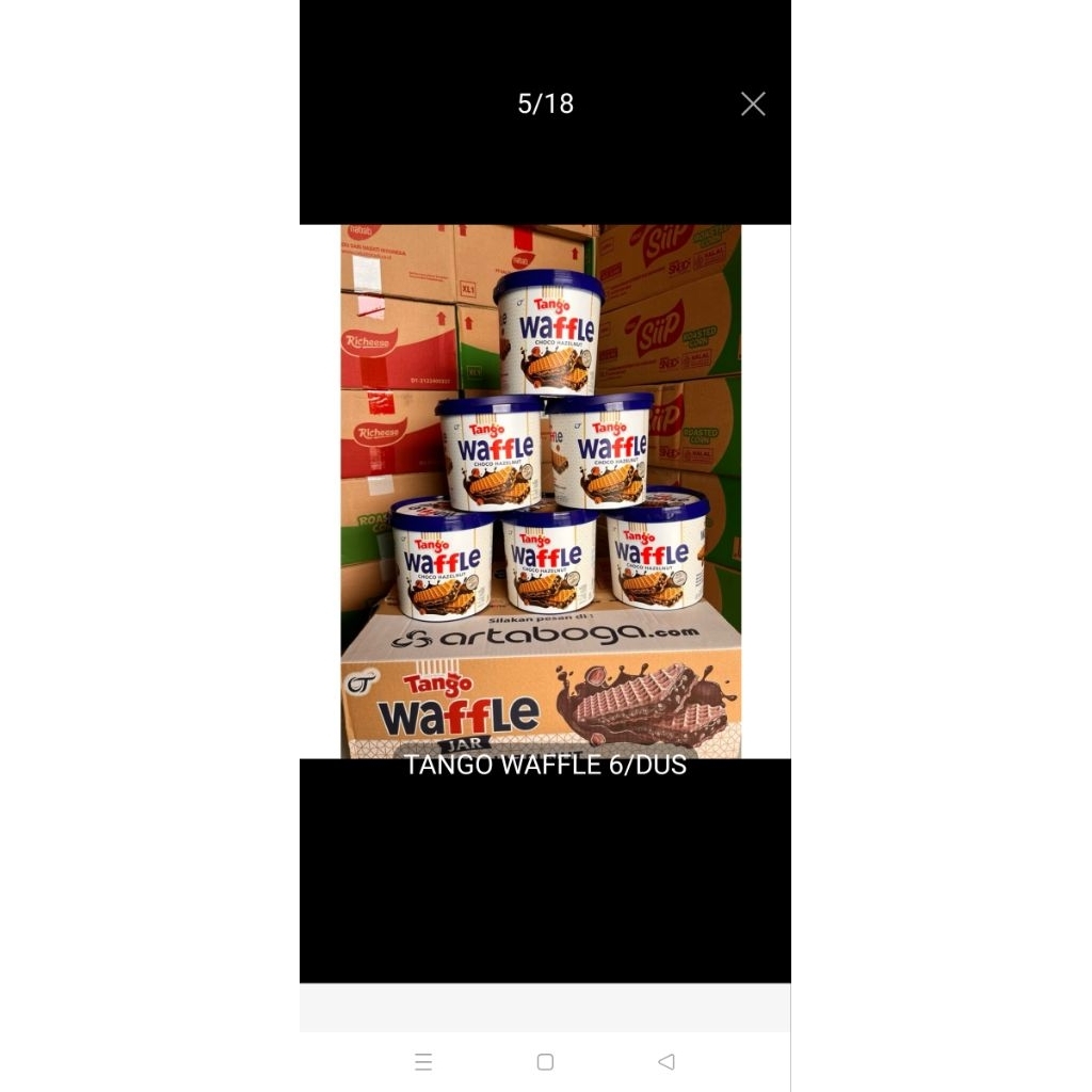 tango waffle(1 dus isi 6)