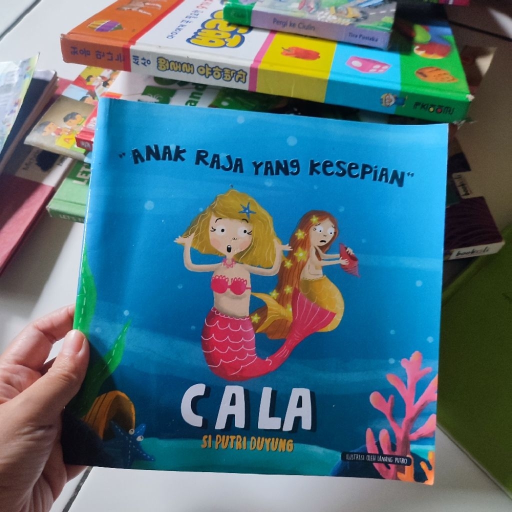 Buku cerita anak anak raja yang kesepian cala si putri duyung