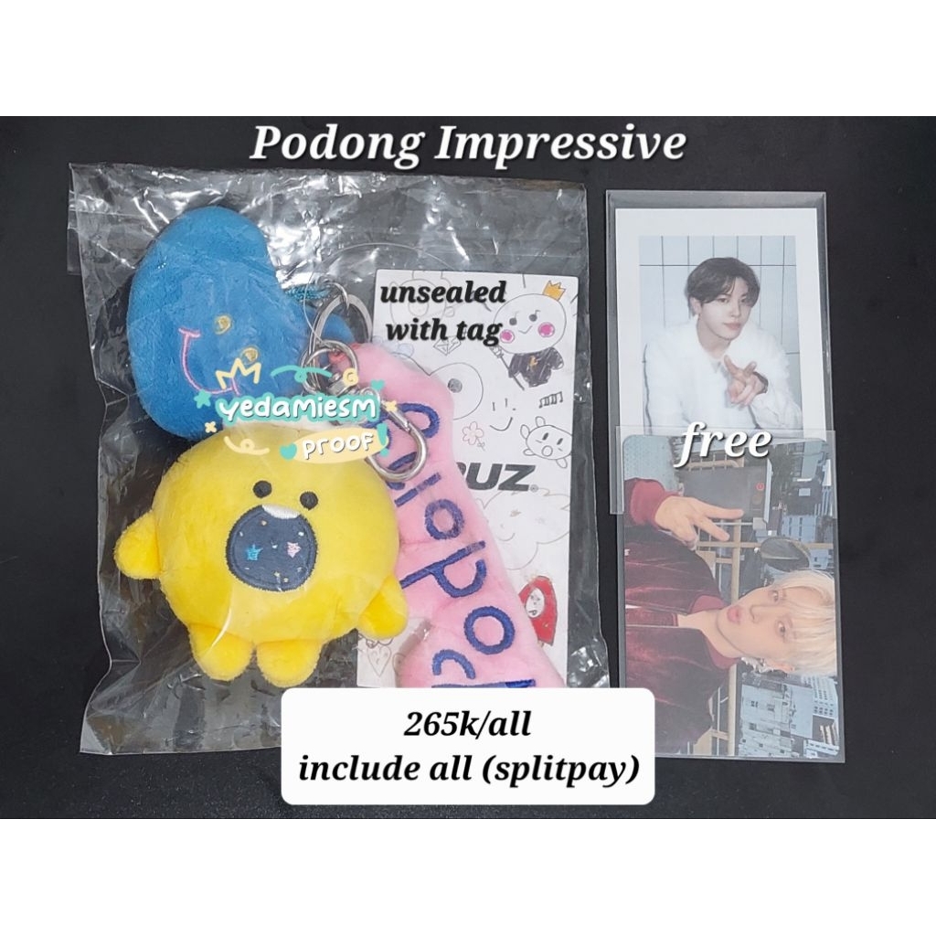 [READY STOCK INA SIAP KIRIM] OFFICIAL TRUZ BC KR NEWBORN SNACK KEYRING PHOTOCARD ID HOLDER MINI MINI