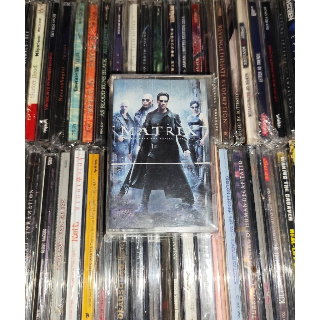 Kaset Soundtrack The Matrix - Rob Zombie, Deftones, Rammstein, Marilyn Manson
