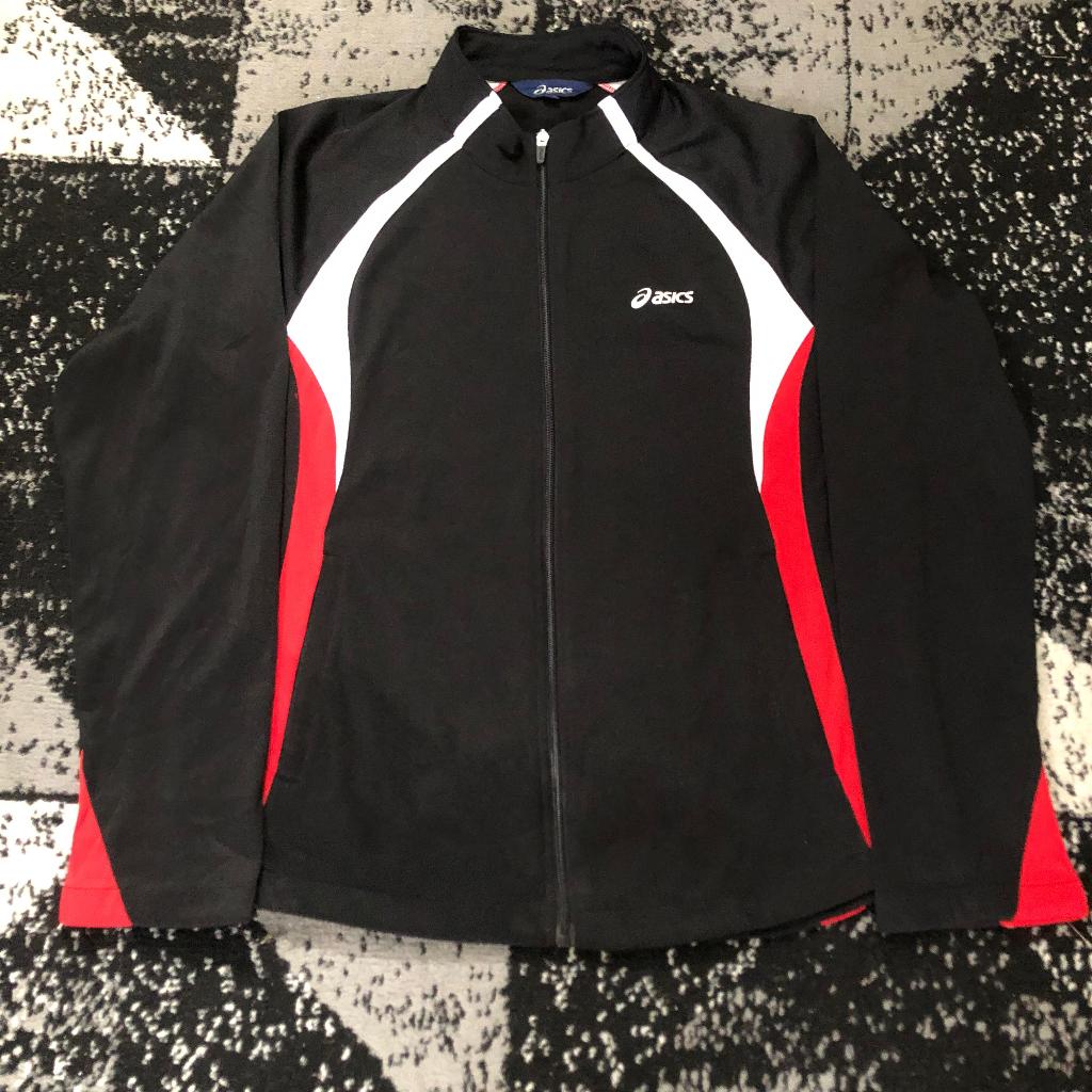 Tracktop Asics Vintage Black Red