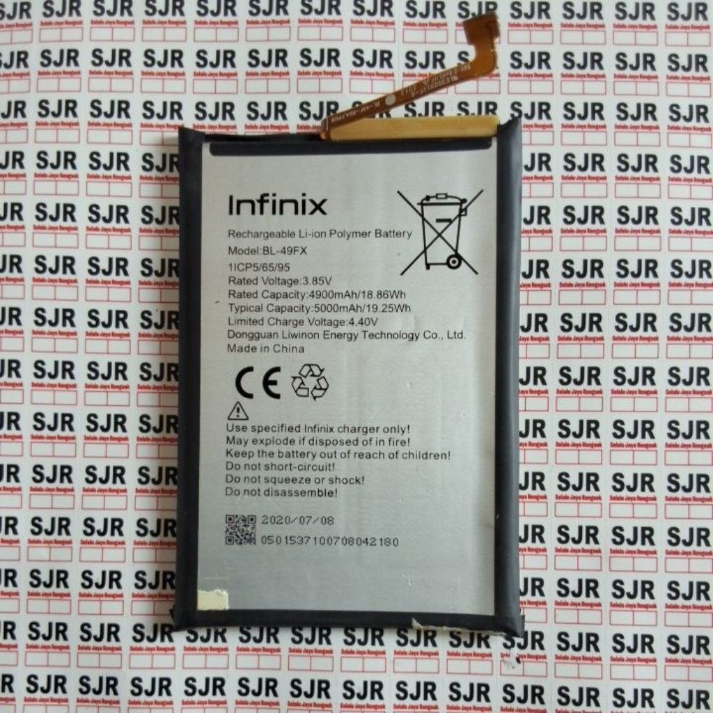 Baterai Infinix Note 7 ( BL-49FX) Copotan Ori