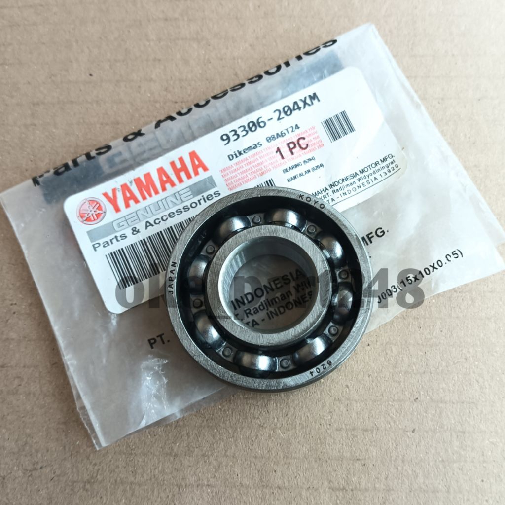 Yamaha laher bearing 6204 bearing rasio nmax aerox mio m3