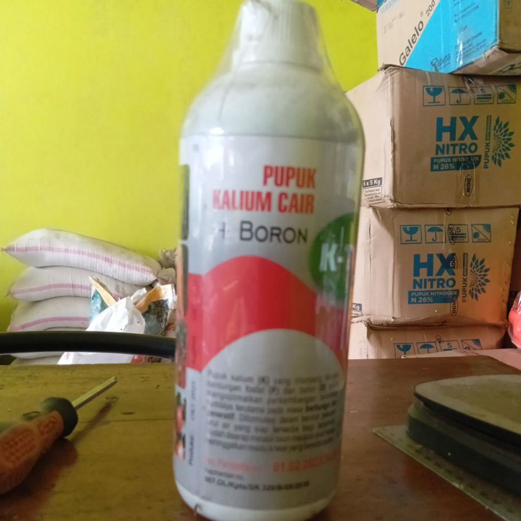 pupuk kalium cair+boron K-Tok 1ltr