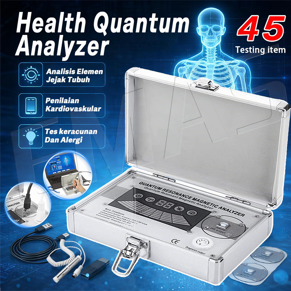 Quantum Resonance Magnetic Analyzer Oximeter Software Qrma Bahasa Indonesia Alat Analisis Kesehatan 