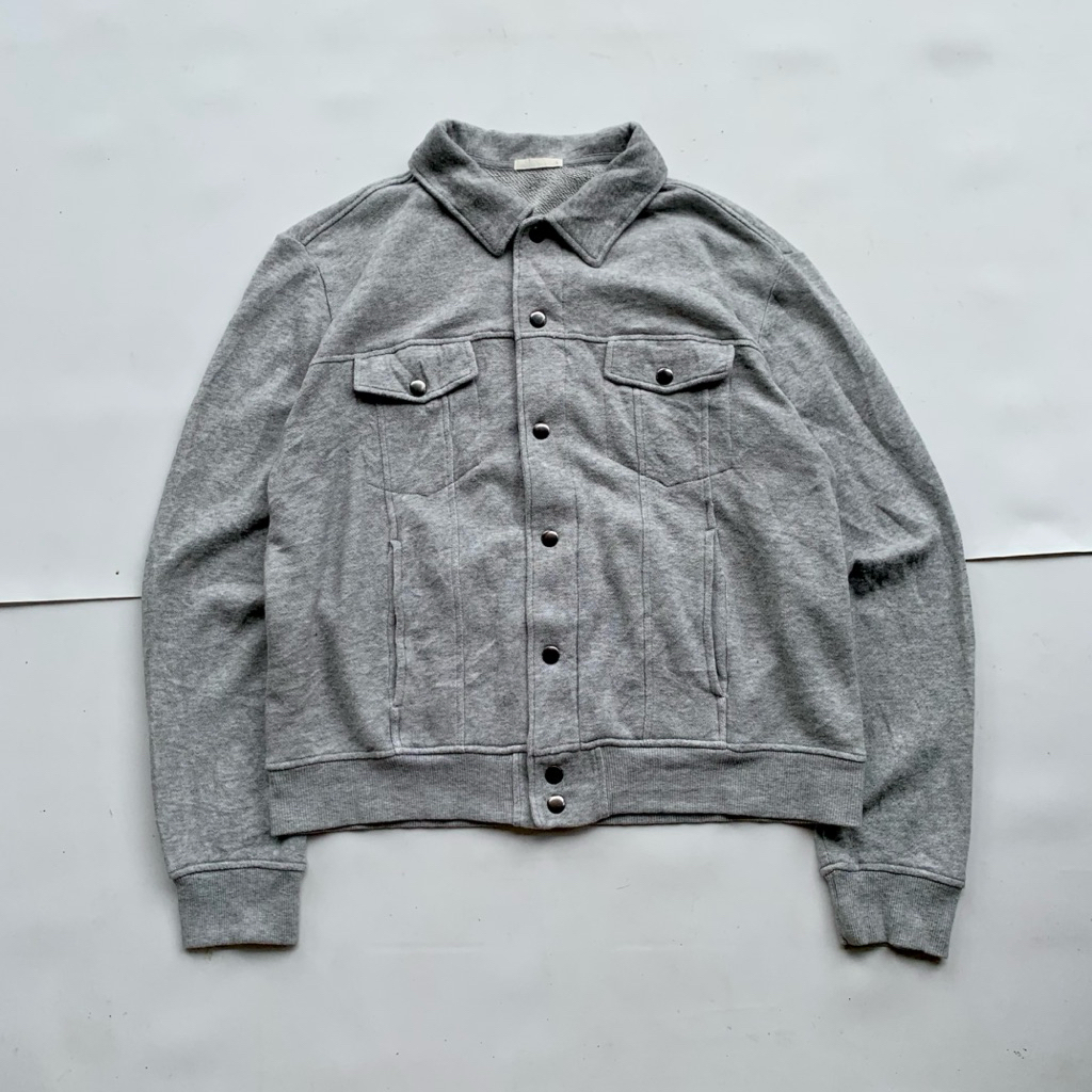 Trucker Jacket katun babytery boxy