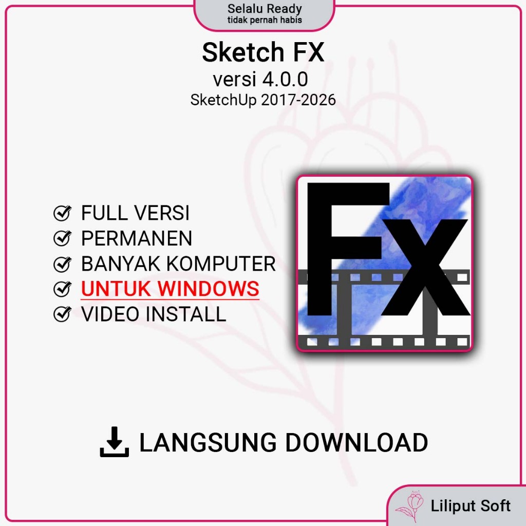 SketchFX Ex v4.0.0 SketchUp full versi