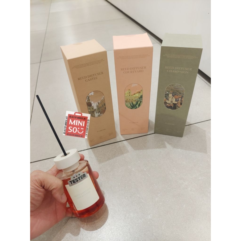 OH SOME Reed Diffuser FINDENSE (110ml) CASTLE / CHAMPAIGN / COURTYARD