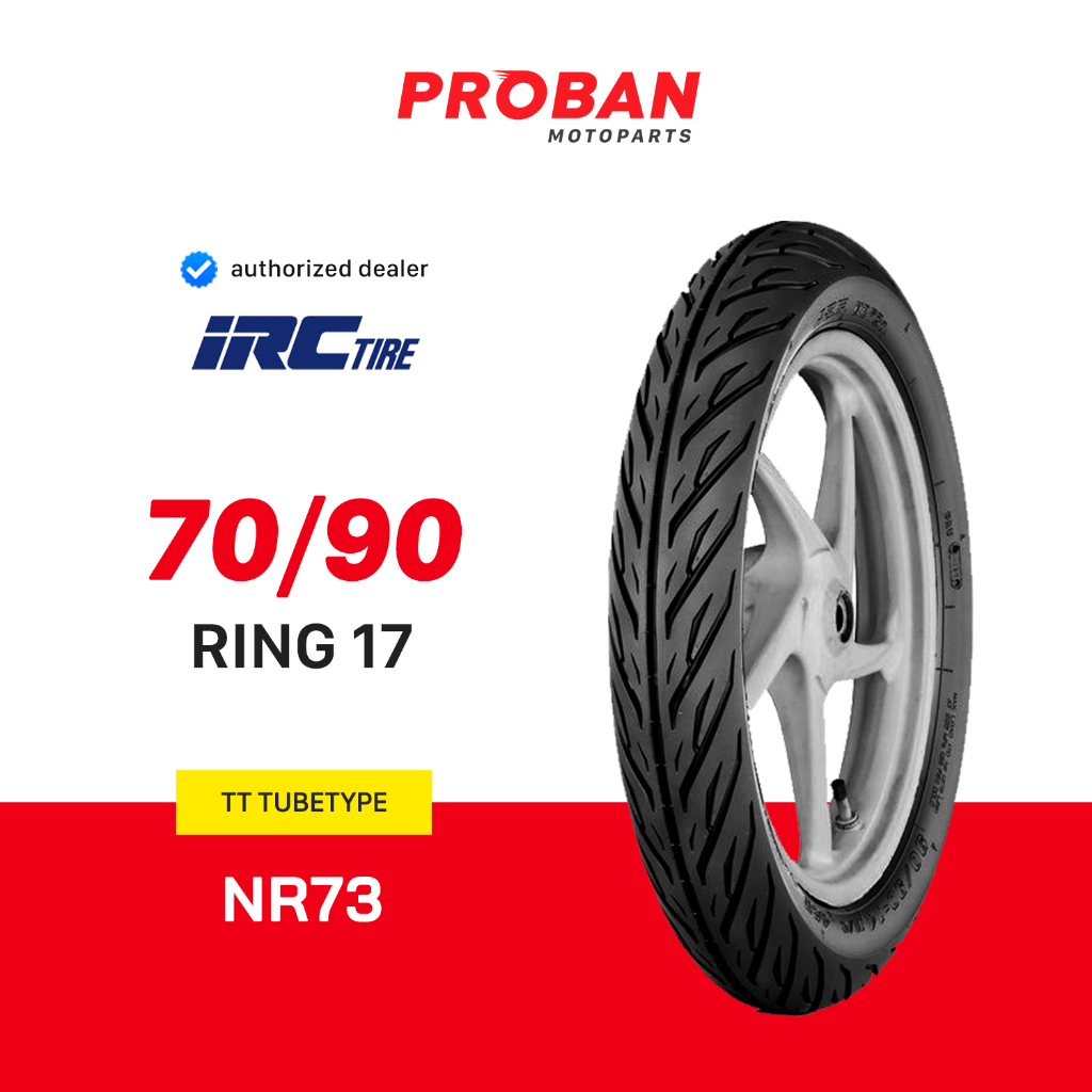 Ban Motor Tubetype Ring 17 IRC TT NR73 70/90-17
