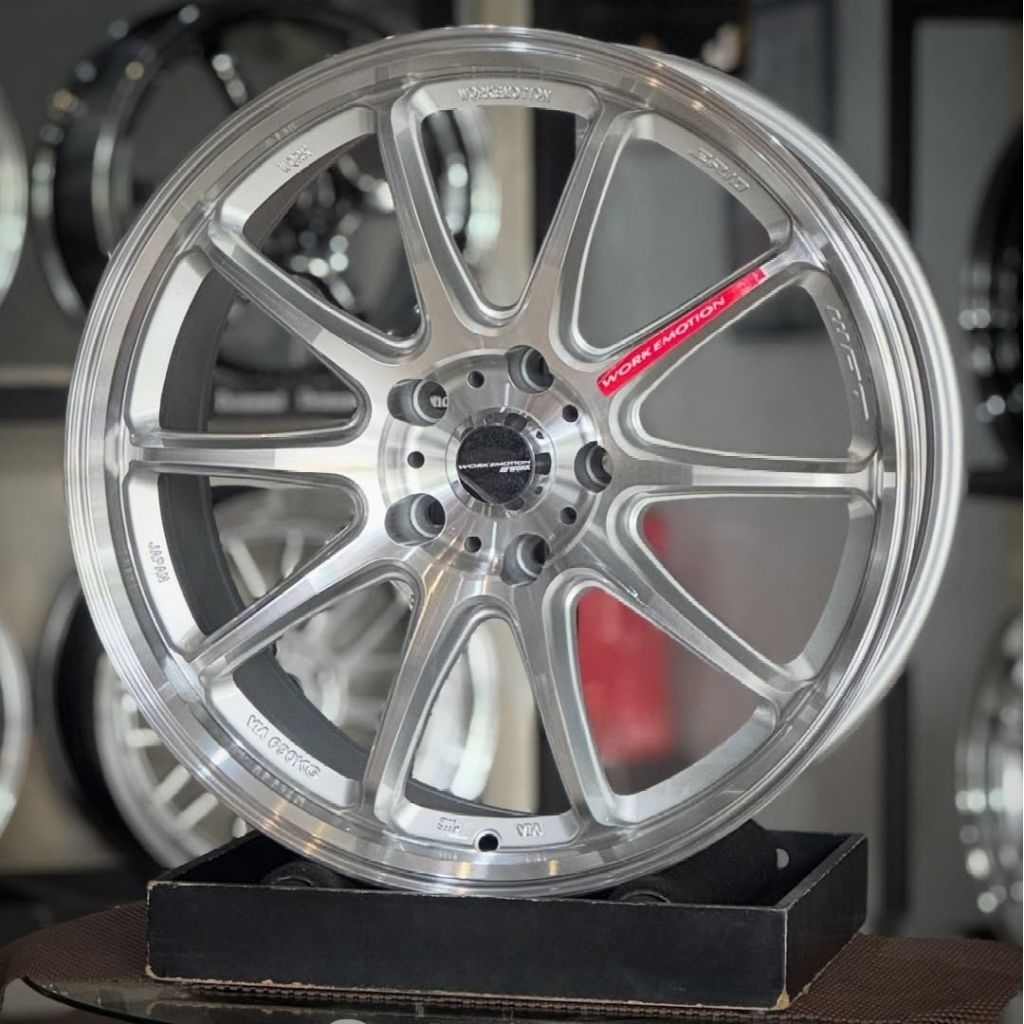 velg racing ring 18 JF LUXURY ZR10 LEBAR 8,5 ET 22 R18 POLISH velg mobil Innova reborn Almaz venture