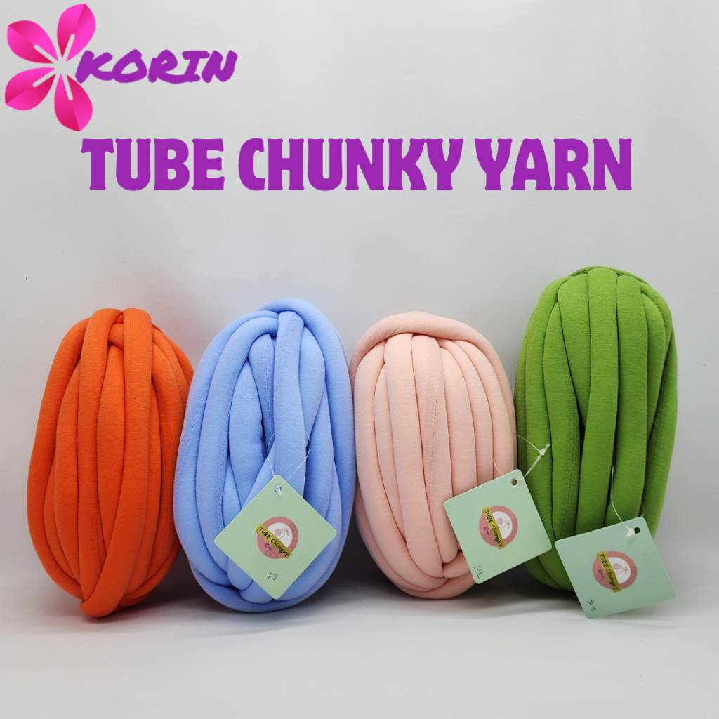 Benang Rajut Tube Chunky Yarn / Chunky Yarn [250gr]
