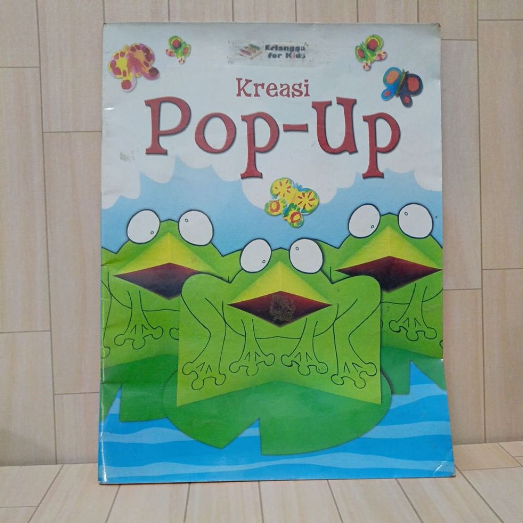 Buku Bacaan Anak Erlangga For Kids Kreasi Pop-Up Softcover