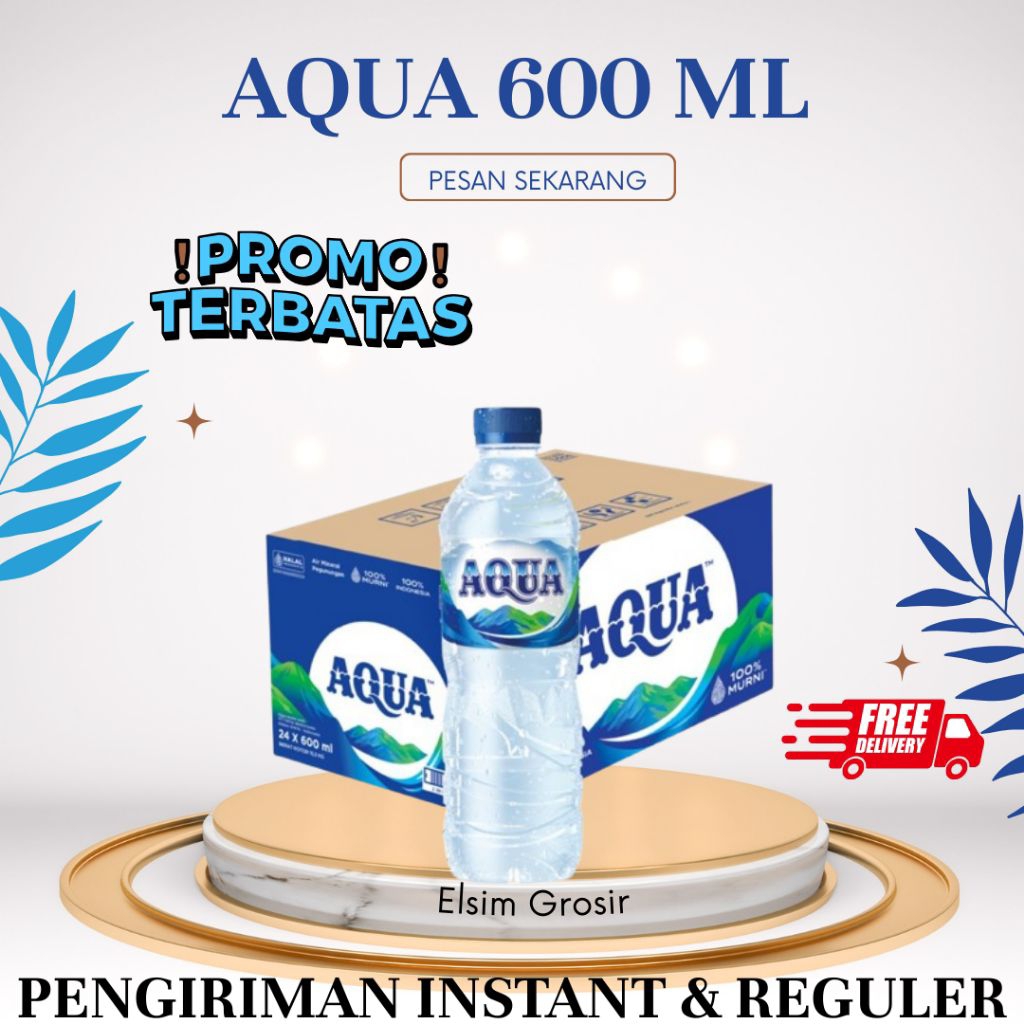 AQUA AIR MINERAL 600ML 1 DUS 24 BOTOL