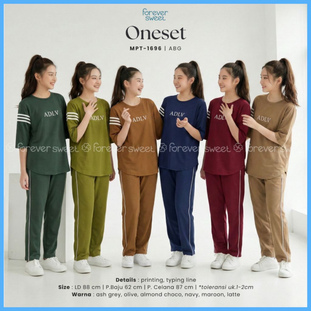 FOREVER SWEET SETELAN BAJU TIDUR ANAK ABG REMAJA PEREMPUAN