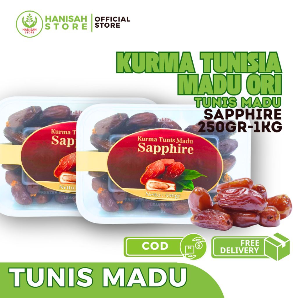 Kurma Tunis Madu Sapphire •hanisahstore•