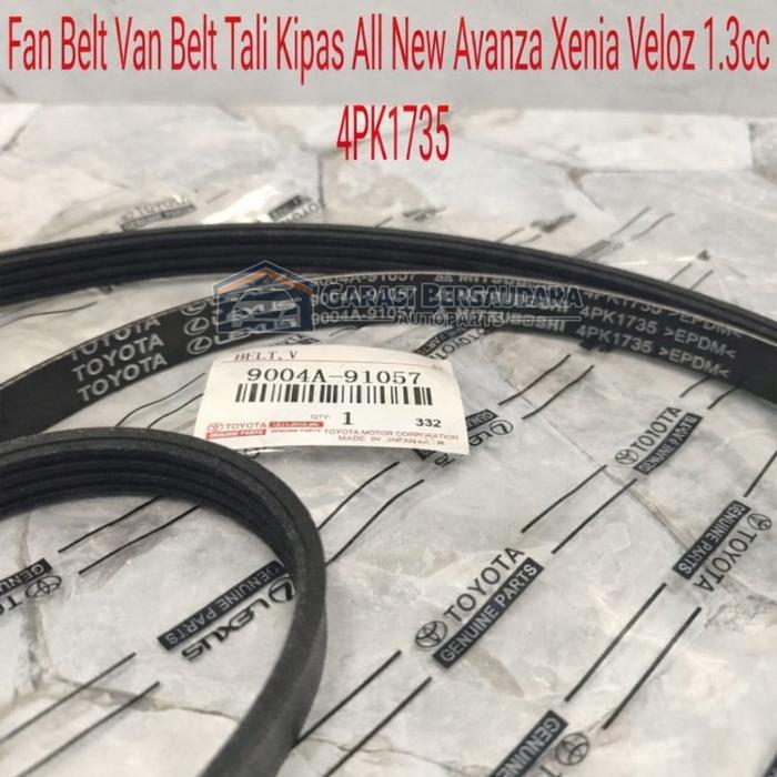 Fan Belt Van Belt Tali Kipas All New Avanza Xenia Veloz 1.3 2012-2015