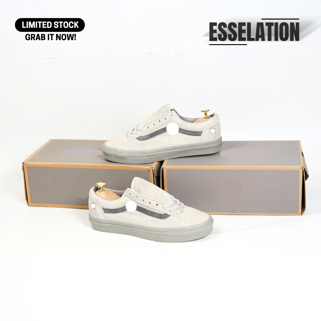 Sneakers Old Skool Style 36 x Reigning Champ Grey Suiede 100% Bnib
