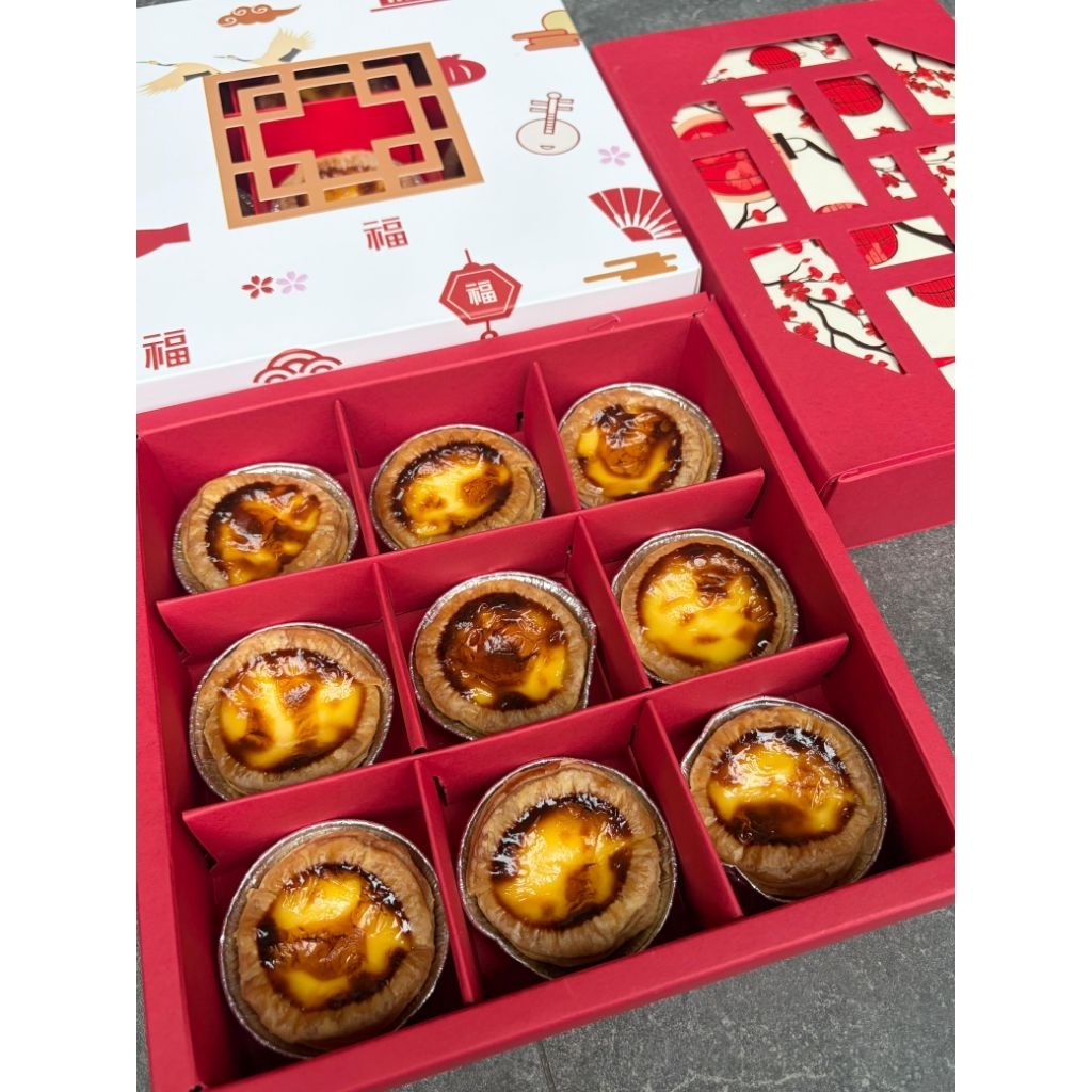 Chinese New Year Hampers / Hampers Imlek / Portuguese Egg Tart