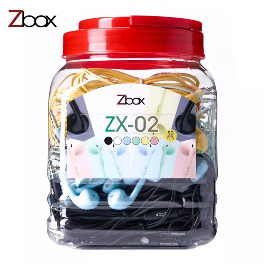 (ZBOX)HANDSFREE ZBOX ZX-02 MACAROON TERMURAH & TERLARIS HEADSET ZX-02 |ORIGINAL