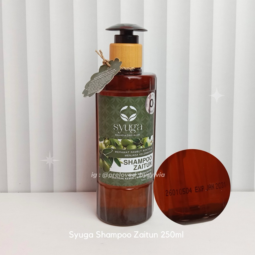 [PRELOVED] Syuga Shampoo Zaitun 250ml